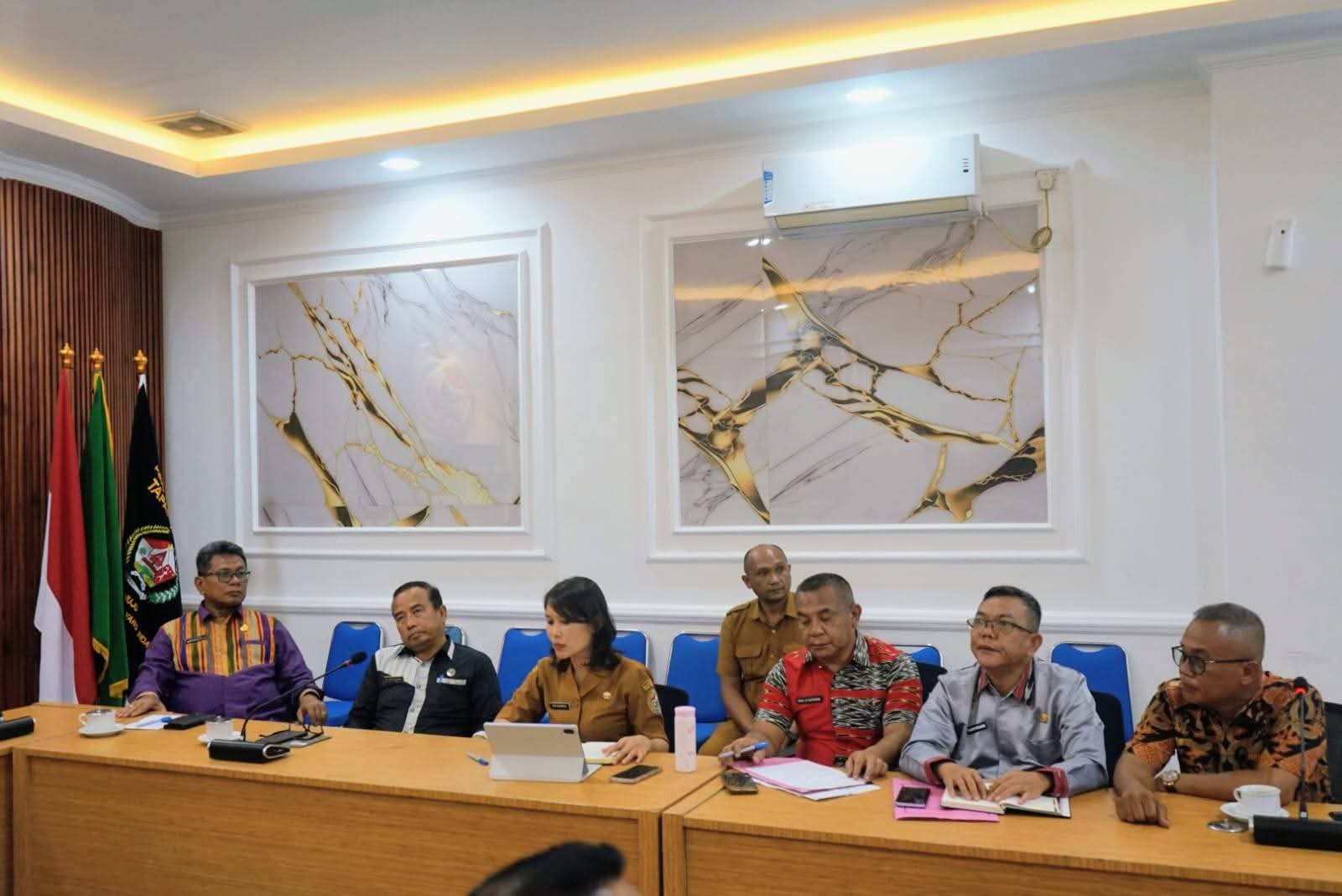 Bupati Taput Bahas Konsep Pengembangan Pusat Kota Tarutung bersama Tim Konsultan 