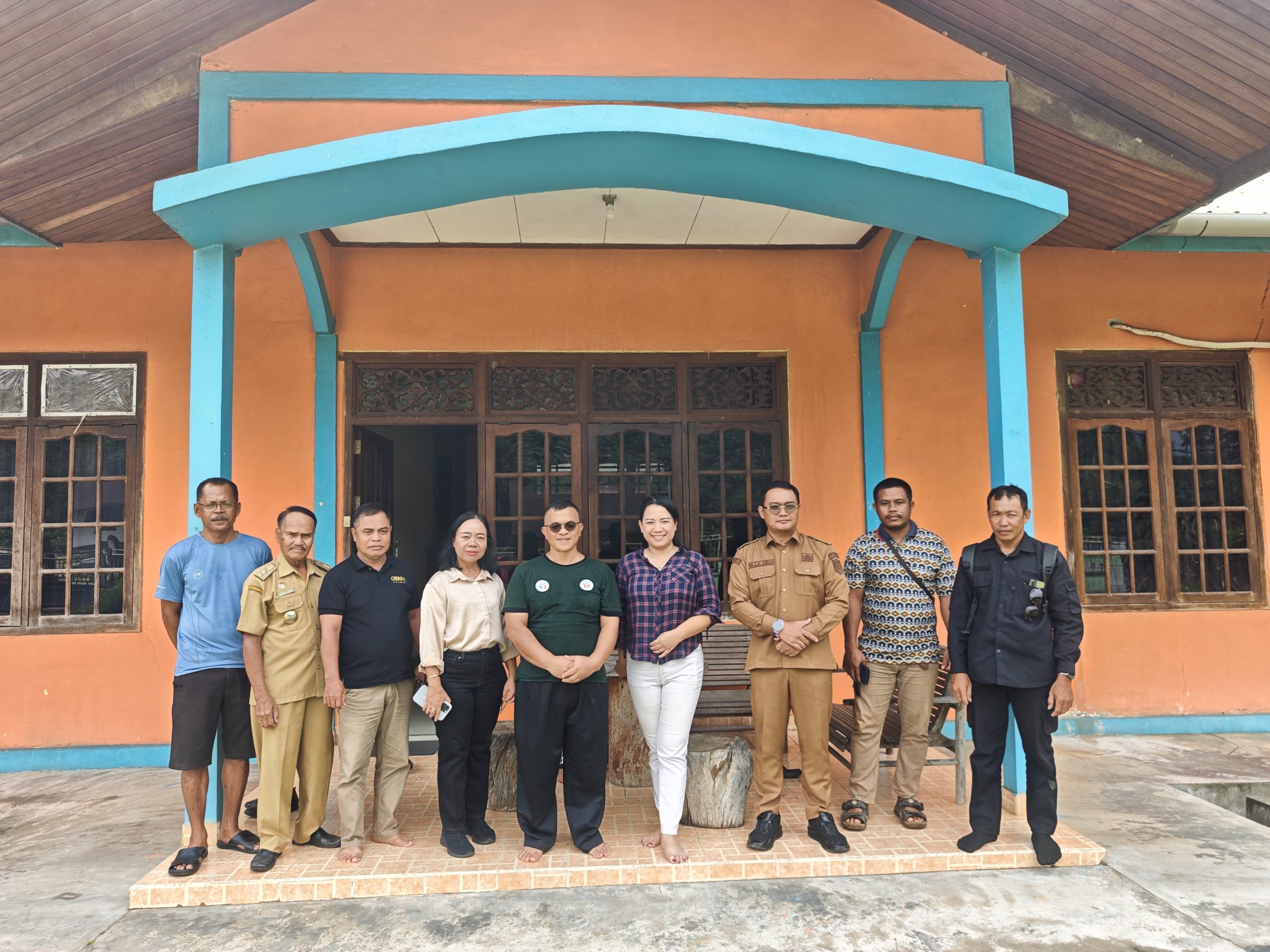 Media masa dan porkomfimcam makan Beramik,Beranjek DI Paroki Balai Batang Tarang.