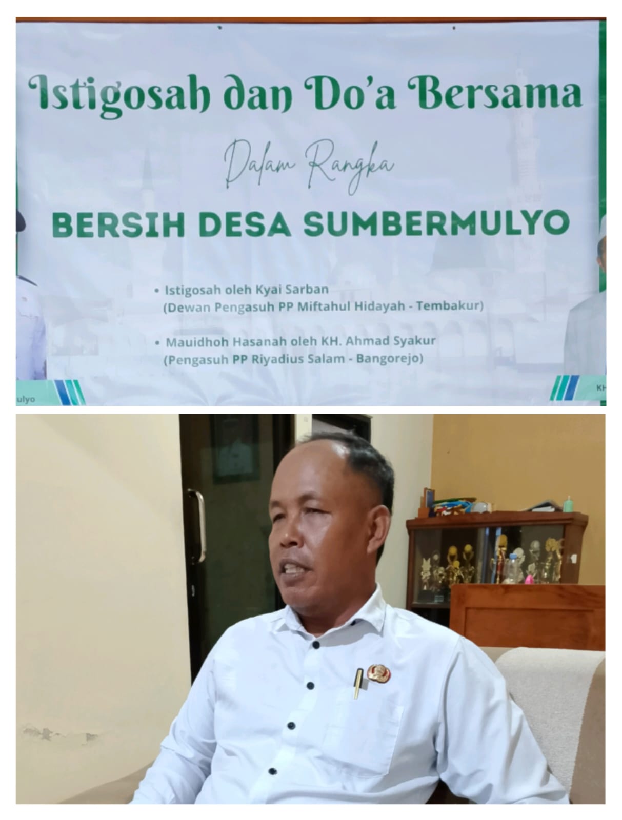 Desa Sumbermulyo Gelar Tasyakuran Tumpengan, Merajut Kebersamaan Lintas Agama 