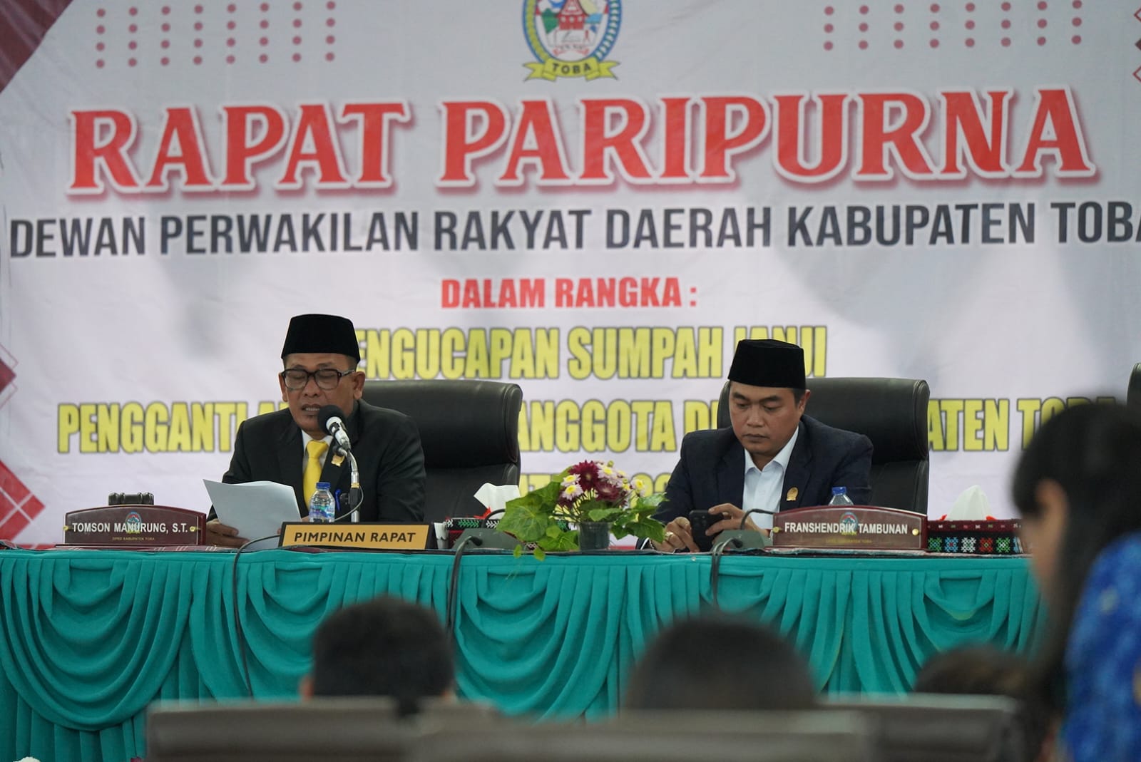 Rinto M. Simanjuntak Resmi Dilantik sebagai Anggota DPRD Toba PAW, Perkuat Kinerja Legislatif 2024–2029