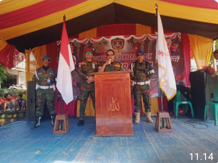 H. Bram Kukuhkan Ferdiansah Sebagai Ketua PAC GRIB Jaya Cibadak