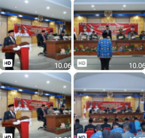 Diguyur Hujan, Upacara Otda ke-XXX di Bulukumba Tetap Khidmat di Ruang Pola*