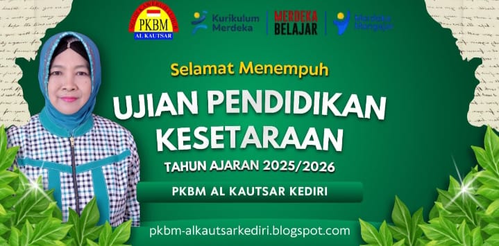Puluhan Peserta Ikuti Ujian Paket A dan B di PKBM Al-Kautsar Kediri