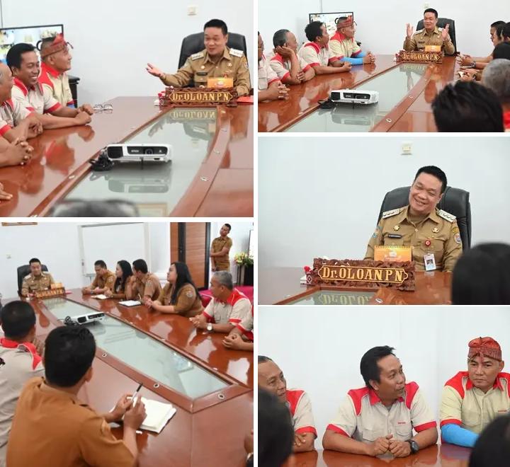 Bupati Humbang Hasundutan Terima Audiensi Yayasan Panther Mania Indonesia, Dukung Promosi Wisata Sipinsur