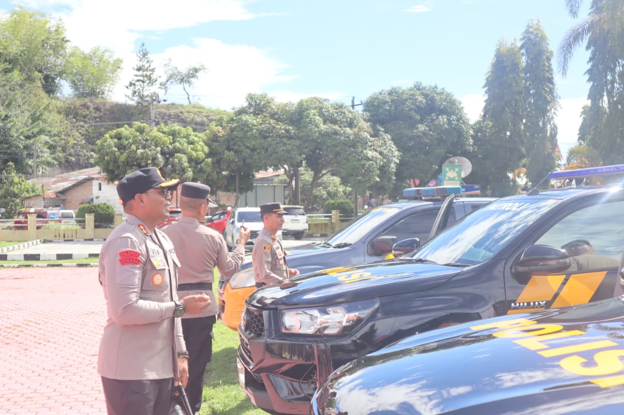 Polres Toba Serahkan Kendaraan Dinas ke Polsek*
