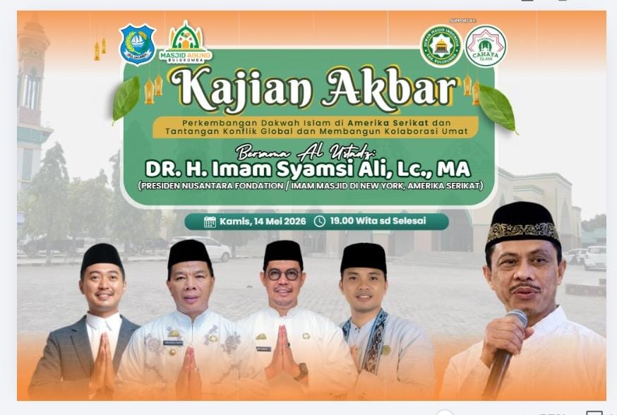 Putra Bulukumba Kupas Geopolitik AS-Israel vs Iran dan Masa Depan Islam di Barat dalam Kajian Akbar*