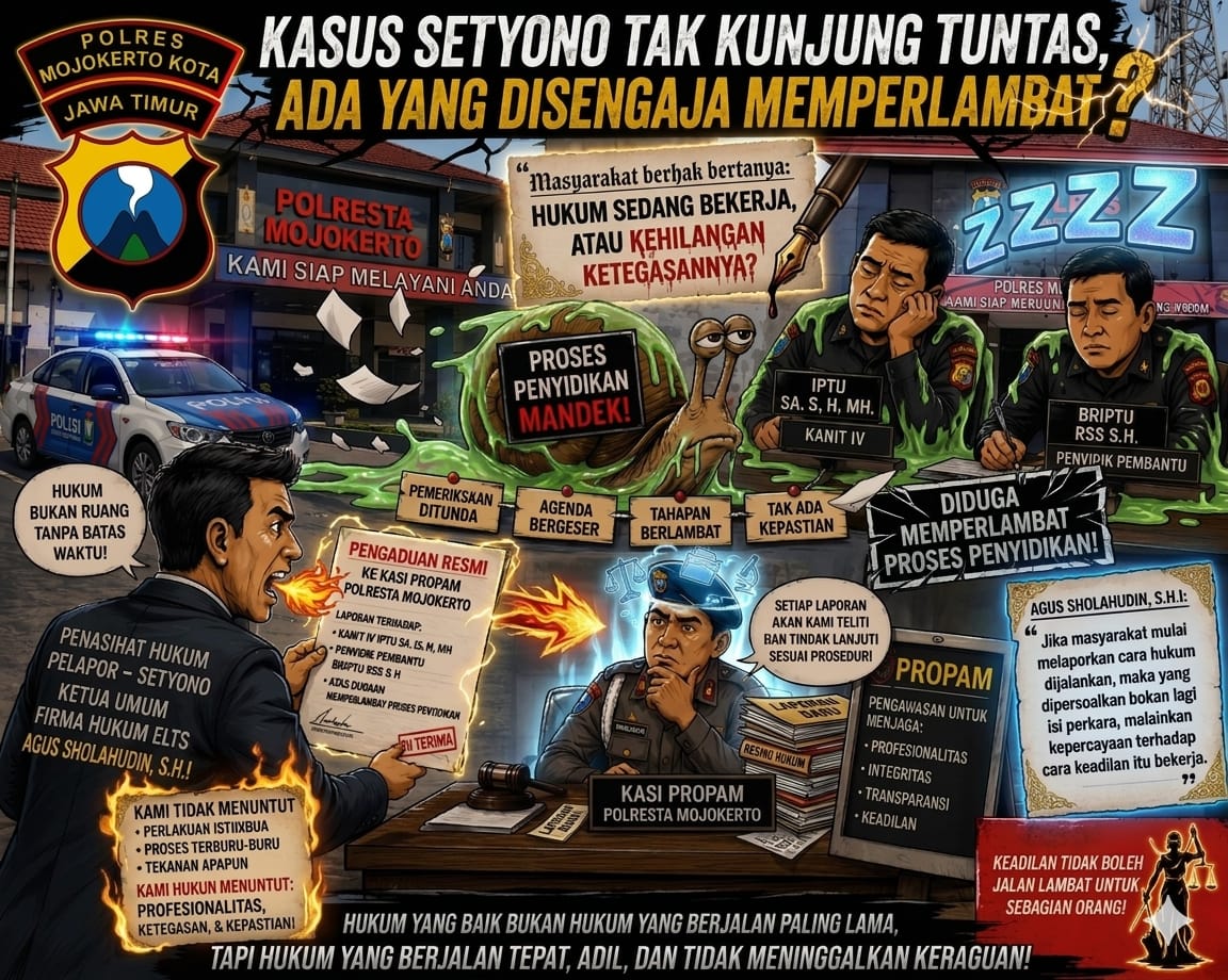 Pengaduan ke Propam Jadi Sorotan: Ketika Penegakan Hukum Dinilai Kehilangan Kepastian*