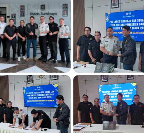DPW Squad Nusantara Jatim Perkuat Pembinaan Warga Binaan, Donasikan Al-Qur’an di Lapas Sidoarjo dan Rutan Medaeng*