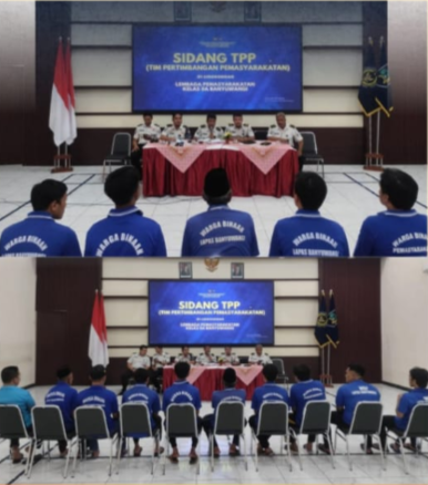 Lapas Banyuwangi Gelar Sidang TPP, Bahas Usulan Program Integrasi Warga Binaan