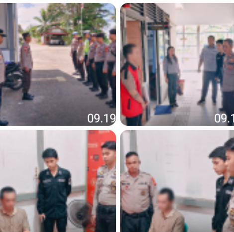 Sidang Perkara Pembunuhan Digelar Secara Online, Polres Sanggau Perketat Pengamanan di Rutan dan Pengadilan