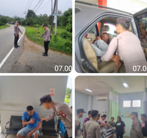 Laka Lantas di Jalan Lintas Malindo Sekayam, Dua Pengendara Alami Luka-Luka