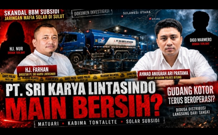 Skema Licik Mafia BBM Subsidi di Sulut Terbongkar: Gudang Tontalete Jadi Pusat Distribusi, Oknum TNI dan Mantan Anggota DPRD Diduga Terlibat