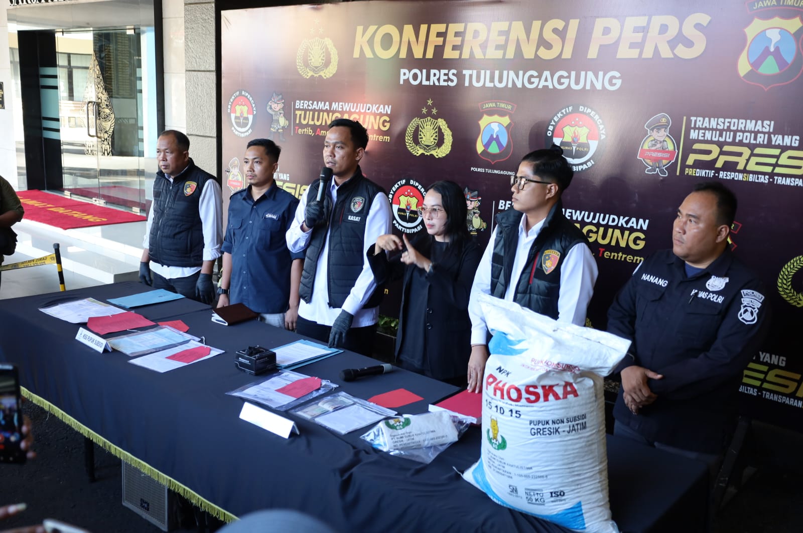 Polres Tulungagung Ungkap Fakta Baru Kasus Dugaan Peredaran Pupuk Tidak Terdaftar