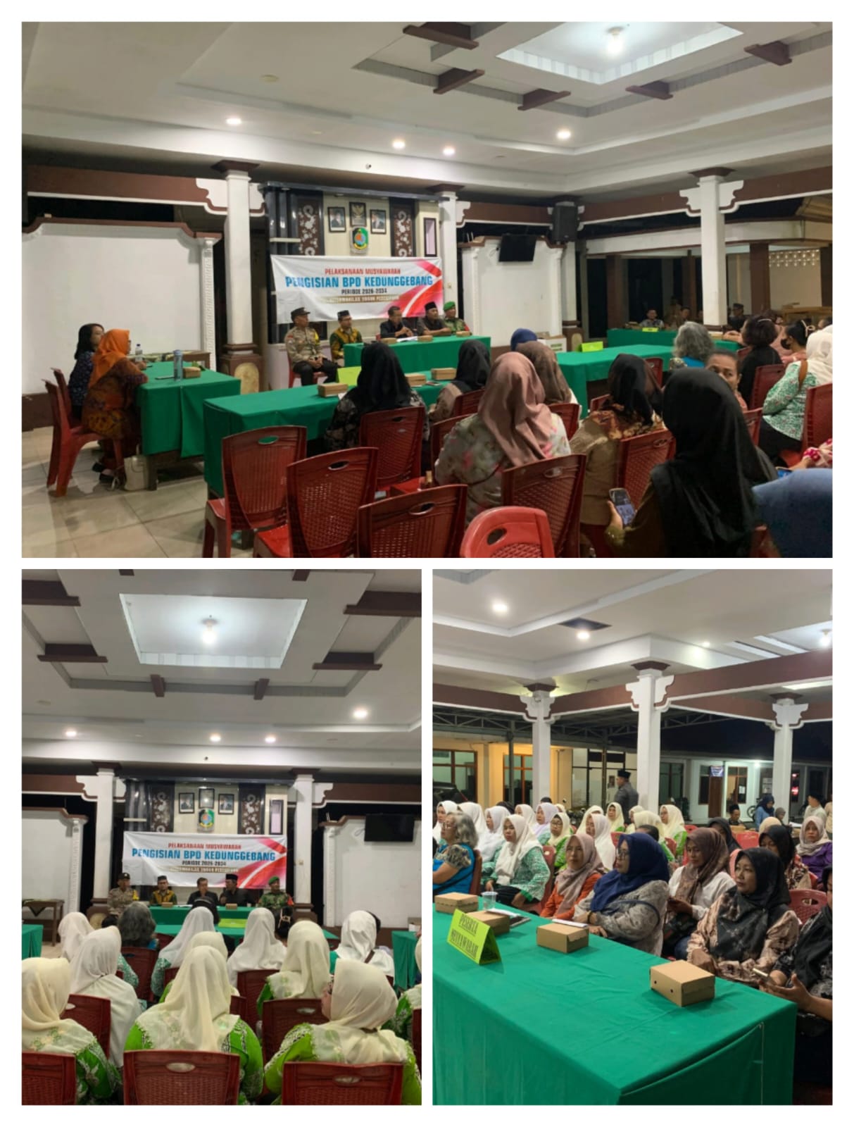 Kawal Demokrasi Desa, Babinsa Kedunggebang Monitor Musyawarah Pengisian Anggota BPD Keterwakilan Perempuan