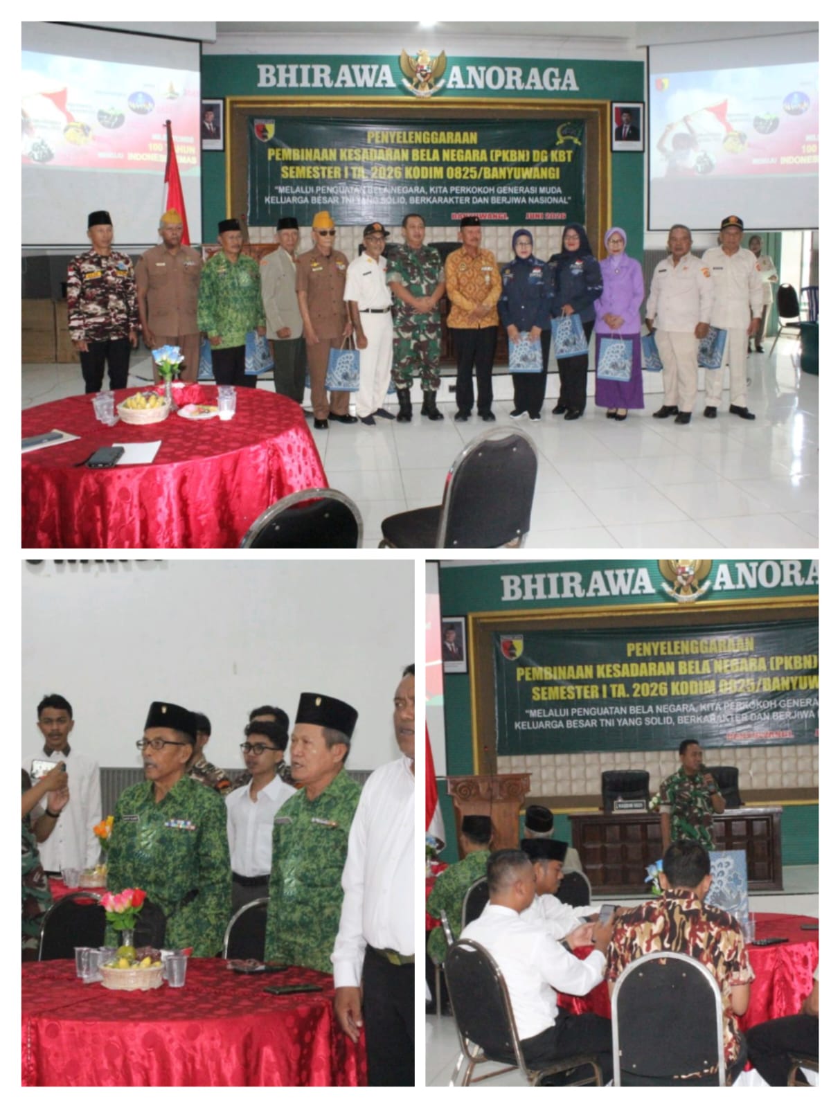 Pembinaan Kesadaran Bela Negara (PKBN) Dengan KBT Semester I Tahun 2026 Kodim 0825/Banyuwangi