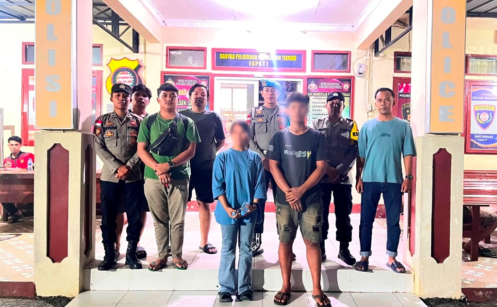 Polsek Sekayam Bongkar Dugaan Penyalahgunaan Pupuk Subsidi, Seorang Perempuan dan Truk Bermuatan 126 Karung Diamankan