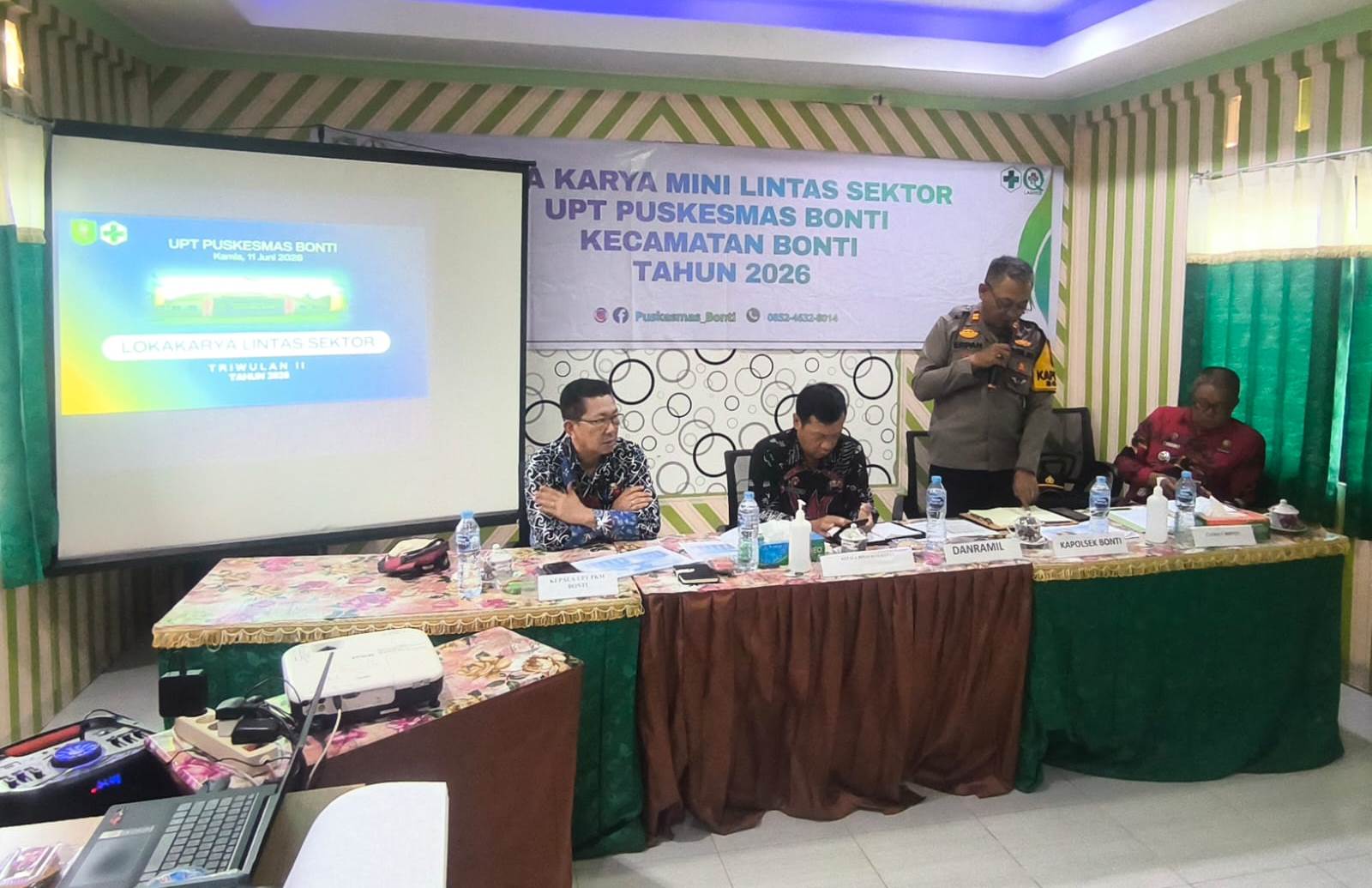 Lokakarya Mini Triwulan II, Puskesmas Bonti Evaluasi dan Tingkatkan Layanan Kesehatan