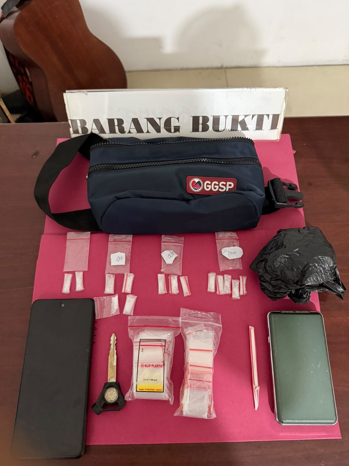 Terungkap! Empat Pengedar Sabu di Sengah Temila Ditangkap, Polisi Sita 54 Paket Narkotika