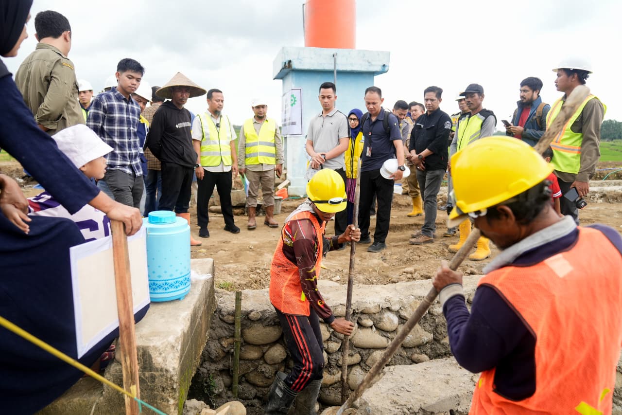 GUBERNUR ANDI SUDIRMAN GROUNDBREAKING IRIGASI BONTONYELENG, 1.200 HA SAWAH BULUKUMBA TERIRI OPTIMAL