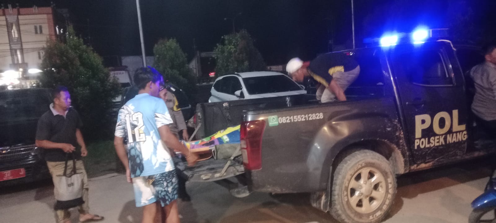 Pelayanan Prima Polsek Nanga Pinoh, Bantu Warga Berobat ke RS Citra Husada