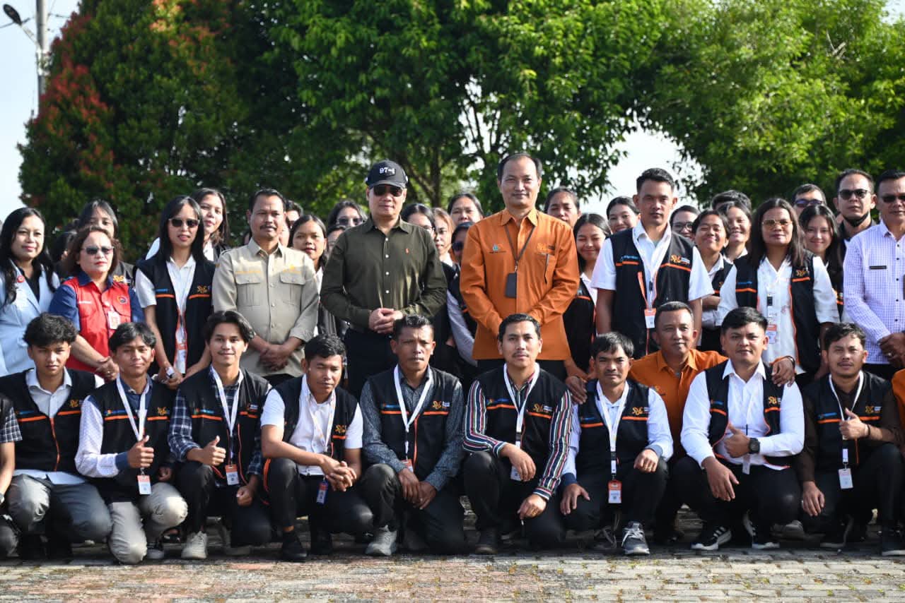 Bupati Humbahas Canangkan dan Lepas Petugas SE2026 