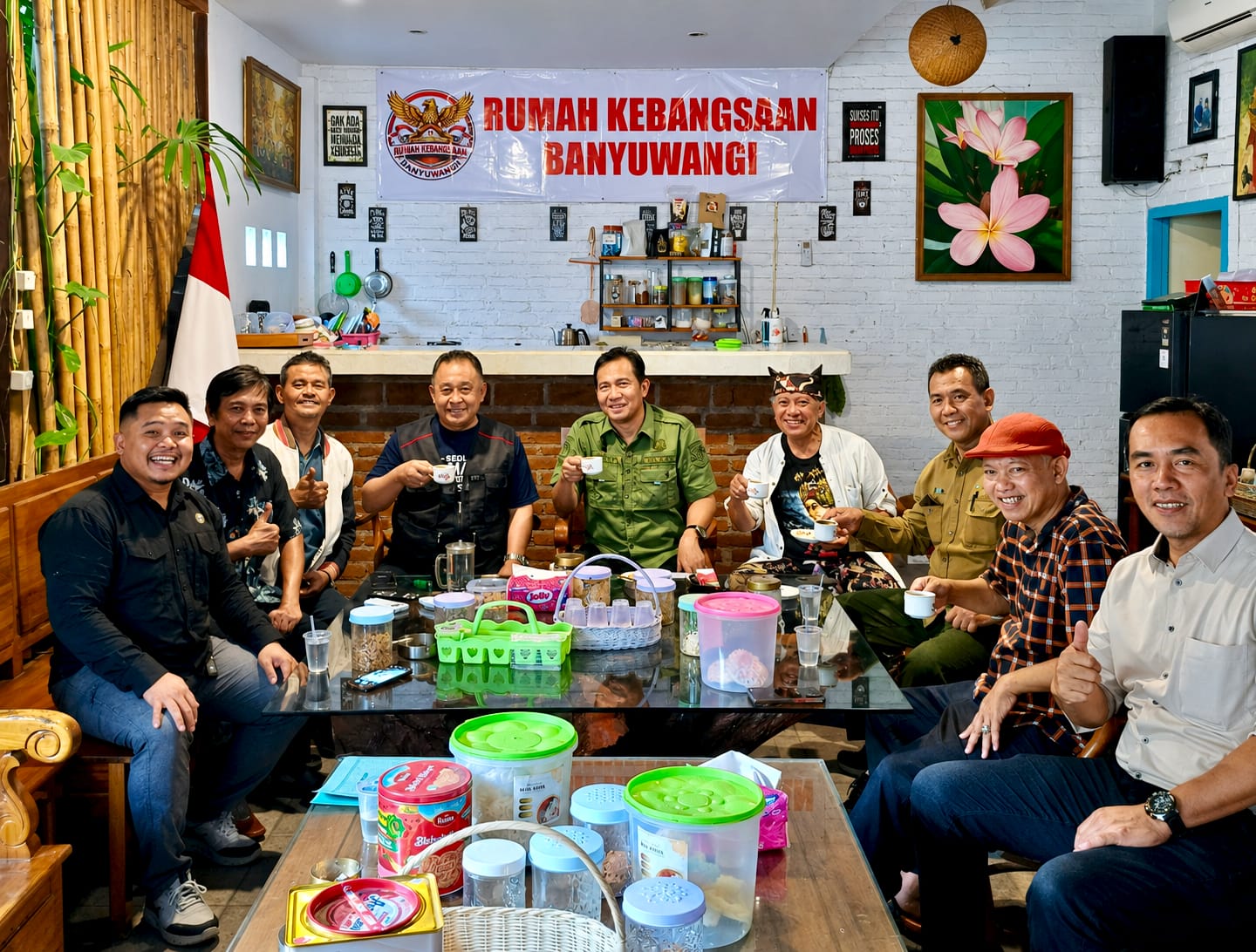 Rumah Kebangsaan Banyuwangi Jadi Saksi Perpisahan Hangat ADM Perhutani Banyuwangi Selatan