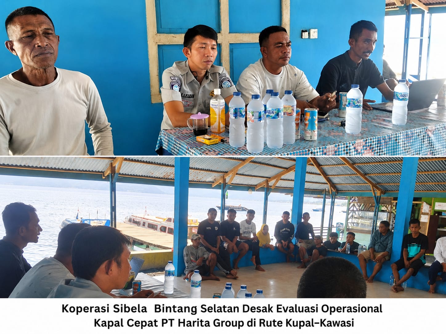 Ketua Koperasi Sibela  Bintang Selatan  Rusmin Rauf  Desak Evaluasi Operasional  Kapal Cepat PT Harita Group di Rute Kupal–Kawasi