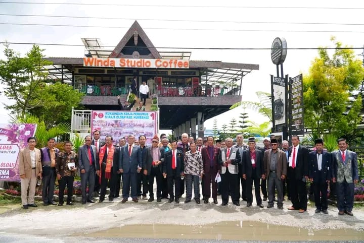 Pemkab Humbahas Hadiri Pelantikan Pengurus SRO dan Peletakan Batu Pertama Sekretariat SRO
