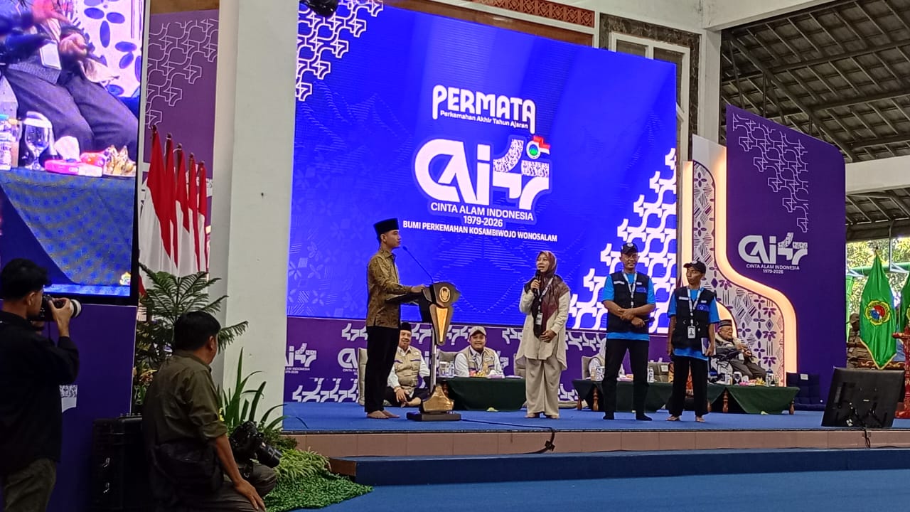Pembukaan Cinta Alam Indonesia (CAI) ke-47 di Wonosalam Dihadiri Wakil Presiden Gibran Rakabuming Raka*