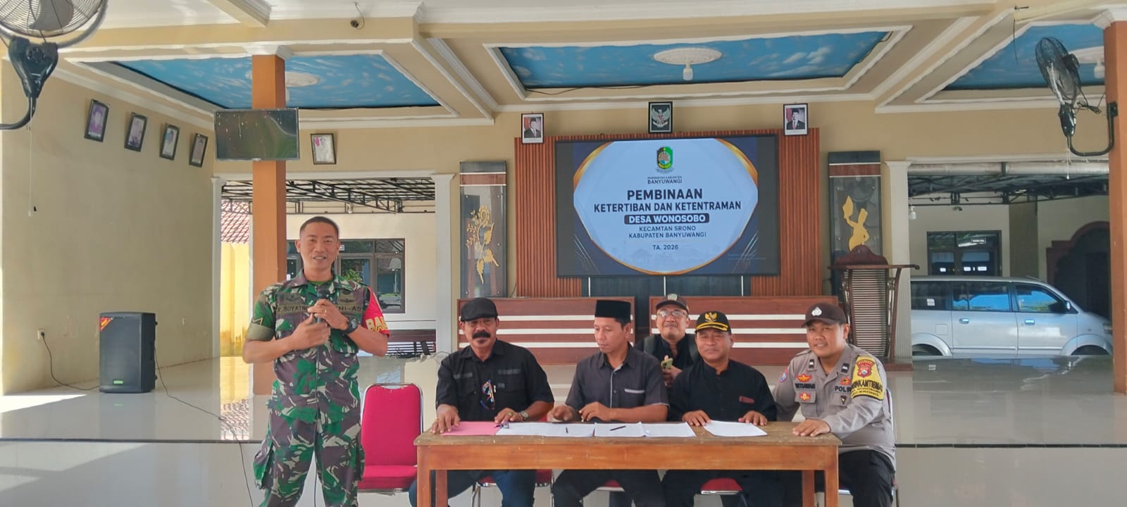 Babinsa Wonosobo Perkuat Pembinaan RT/RW, Dorong Sinergi Jaga Keamanan dan Ketertiban Wilayah