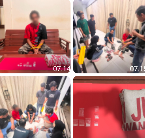Tujuh Paket Diduga Sabu Diamankan dalam Operasi Dini Hari di Sekayam