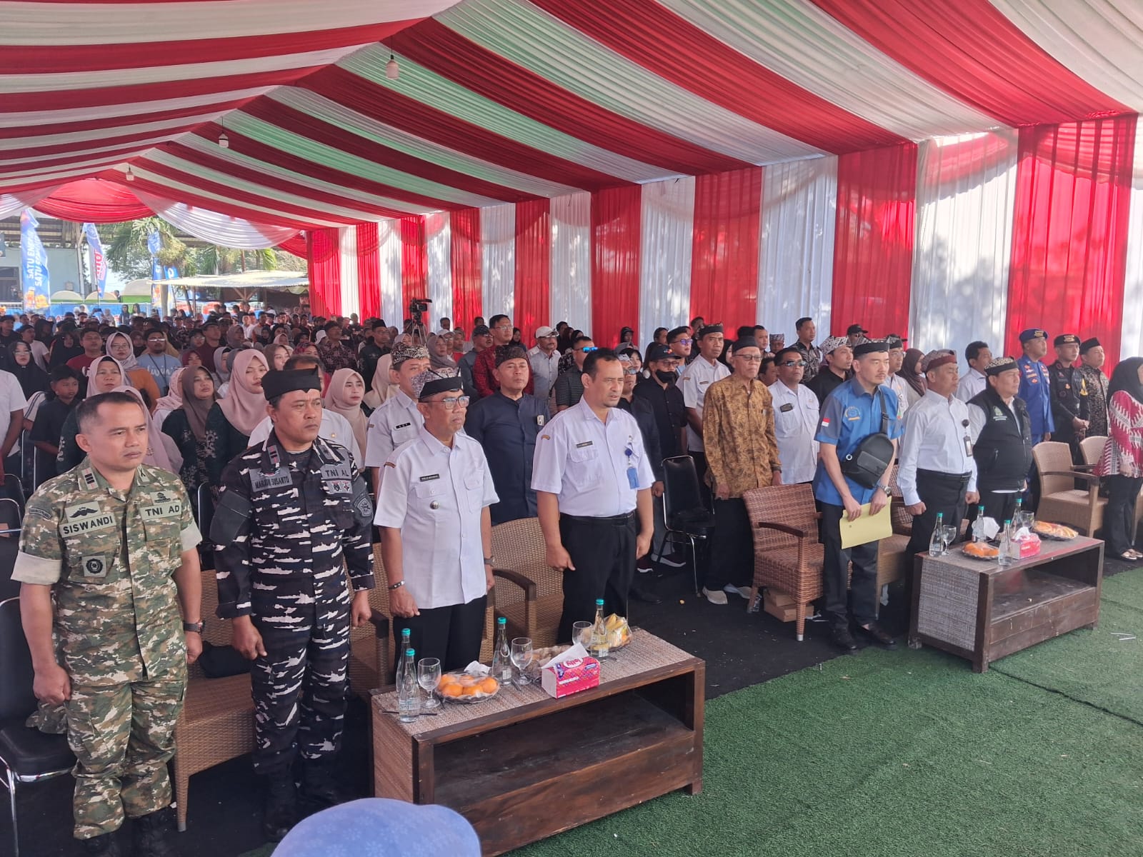 Danramil 0825/17 Muncar Kapten Arm Siswandi Hadiri Pelaksanaan Petik Laut Muncar 2026, Wujud Dukungan Tni Dalam Melestarikan Tradisi Nelayan