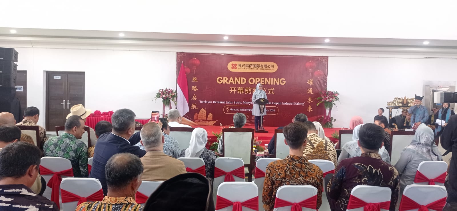 Gubernur Jawa Timur Resmikan Pabrik Kaleng PT Sunrise Masami Internasional, Perkuat Hilirisasi Industri Perikanan Banyuwangi