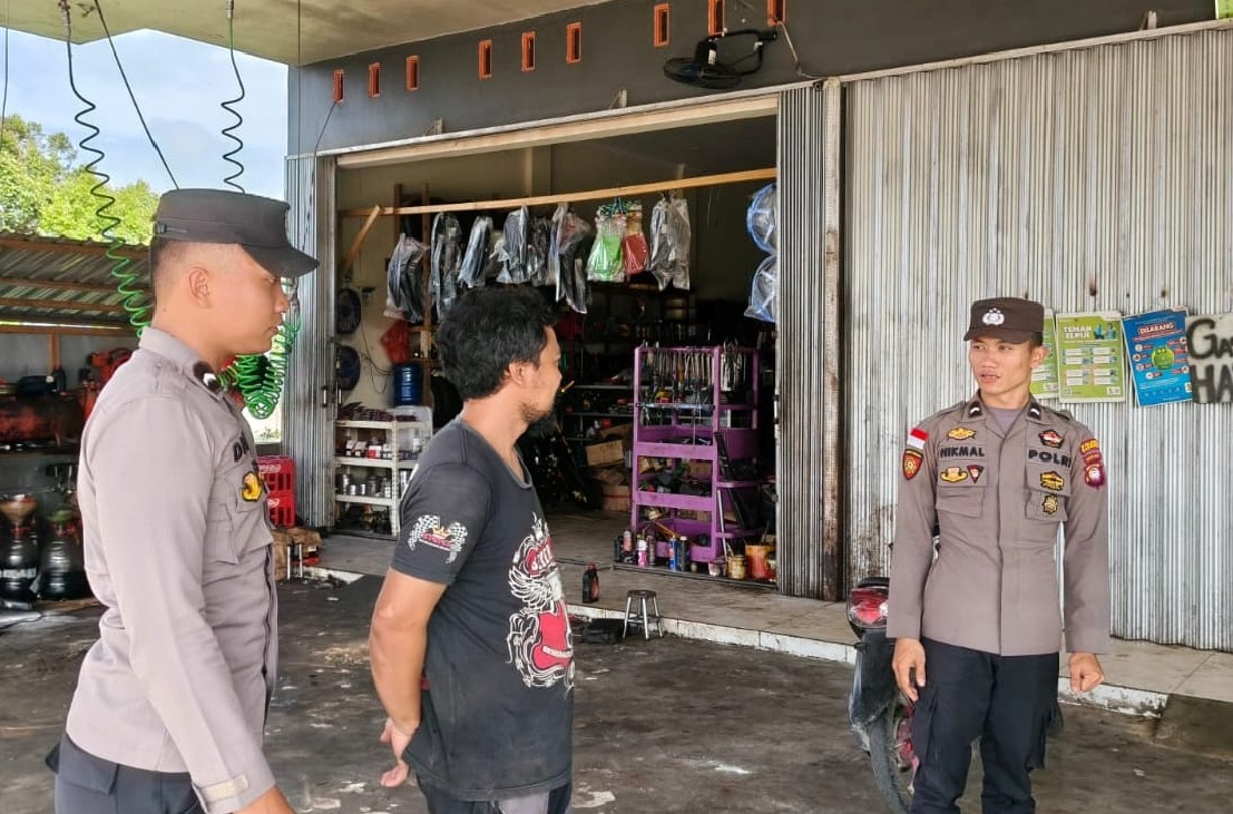 Hadir di Tengah Warga, Polsek Entikong Intensifkan Patroli Perintis Presisi