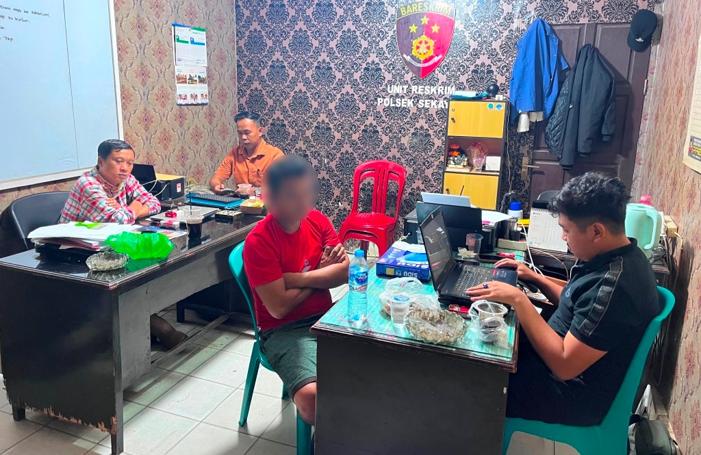 Polisi Ungkap Dugaan Penggelapan TBS Kelapa Sawit di Sekayam, Barang Bukti Dump Truck dan 420 Kg Sawit Diamankan