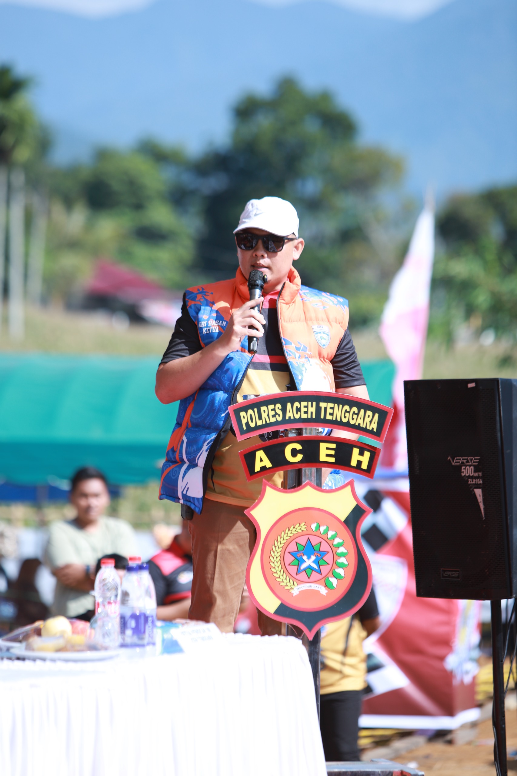 Ketua IMI Berkolaborasi Dengan Kapolres Aceh Tenggara Melaksanakan Kejuaraan Grasstrack Memeriahkan HUT Bhayangkara Yang Ke 80 Tahun